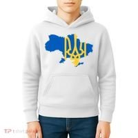 Ukraine Ukrainian Flag Ukrainians Kids Hoodie thumb 4