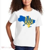 Ukraine Ukrainian Flag Ukrainians Kids T-Shirt thumb 2