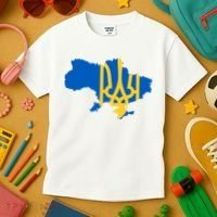 Ukraine Ukrainian Flag Ukrainians Kids T-Shirt thumb 3