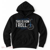 Unicycle Unicycling Gift Electric Beginner Hoodie thumb 0