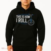 Unicycle Unicycling Gift Electric Beginner Hoodie thumb 2