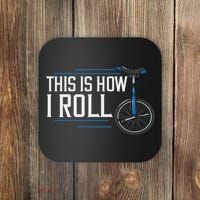 Unicycle Unicycling Gift Electric Beginner Coaster thumb 0