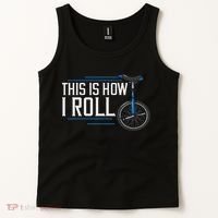 Unicycle Unicycling Gift Electric Beginner Tank Top thumb 2