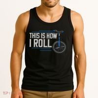 Unicycle Unicycling Gift Electric Beginner Tank Top thumb 3