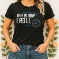 Unicycle Unicycling Gift Electric Beginner Women's T-Shirt thumb 2