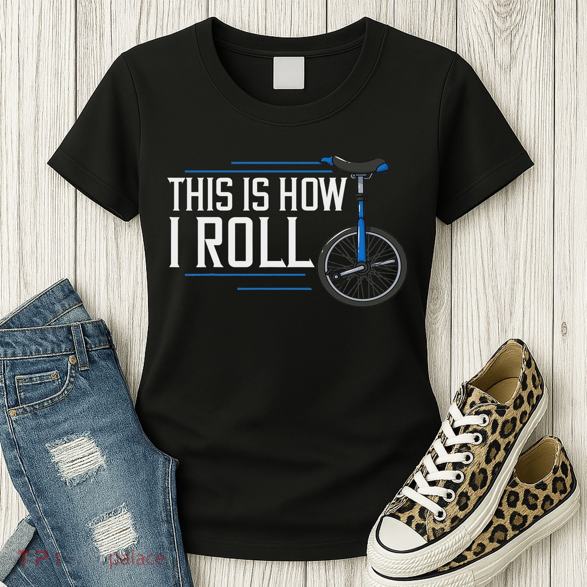 Unicycle Unicycling Gift Electric Beginner Women's T-Shirt