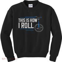 Unicycle Unicycling Gift Electric Beginner Kids Sweatshirt thumb 0