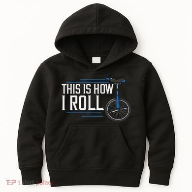 Unicycle Unicycling Gift Electric Beginner Kids Hoodie
