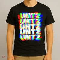 Untz Untz Hardstyle Techno Rave EDM Music DJ Festival Raver T-Shirt thumb 3