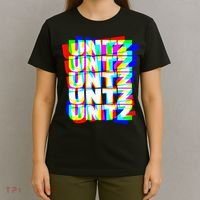 Untz Untz Hardstyle Techno Rave EDM Music DJ Festival Raver T-Shirt thumb 4