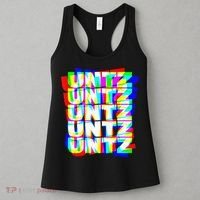Untz Untz Hardstyle Techno Rave EDM Music DJ Festival Raver Women's Tank Top thumb 3