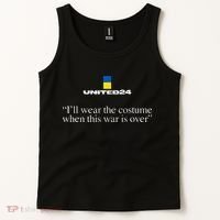 United24 Ukraine ILl Wear The Costume When The War Is Over Tank Top thumb 2