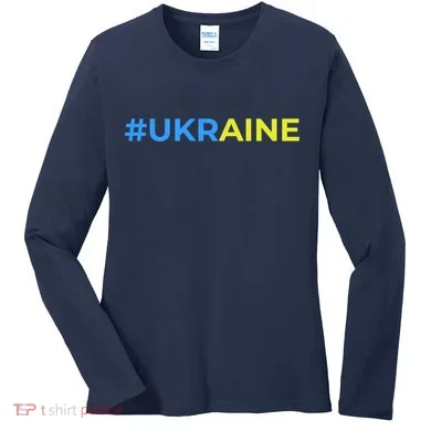 #UKRAINE Women's Long Sleeve Shirt