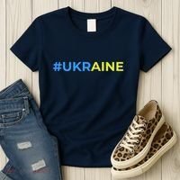 #UKRAINE Women's T-Shirt thumb 3