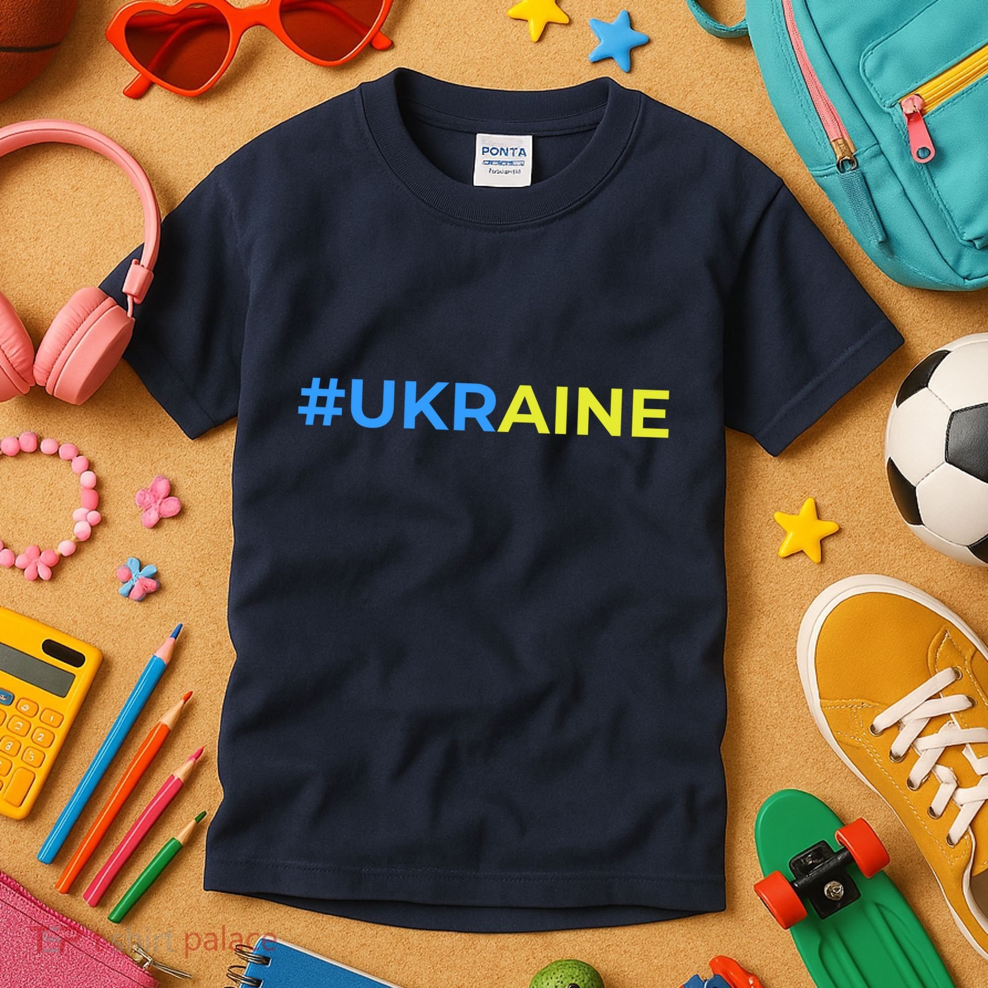 #UKRAINE Kids T-Shirt