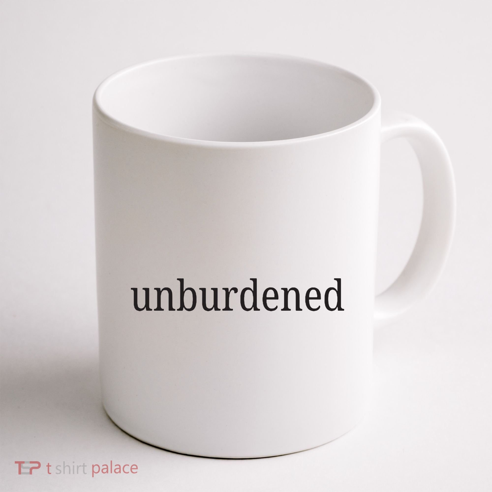Unburdened Coffee Mug