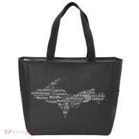 UP Upper Peninsula Michigan Word Collage Yoopers Favorite Tote Bag thumb 0