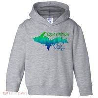 Up Upper Peninsula Michigan Ombre Yoopers 906 Toddler Hoodie thumb 0