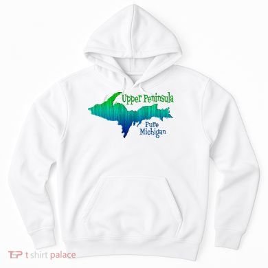 Up Upper Peninsula Michigan Ombre Yoopers 906 Hoodie