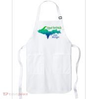 Up Upper Peninsula Michigan Ombre Yoopers 906 Apron thumb 0