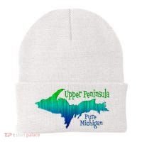 Up Upper Peninsula Michigan Ombre Yoopers 906 Beanie thumb 0