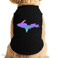 Up Upper Peninsula Michigan Ombre Yoopers 906 Doggie Tank thumb 0