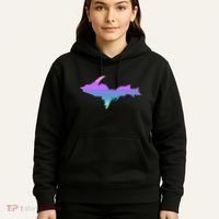 Up Upper Peninsula Michigan Ombre Yoopers 906 Hoodie thumb 5