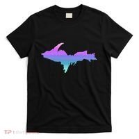 Up Upper Peninsula Michigan Ombre Yoopers 906 T-Shirt thumb 0