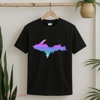 Up Upper Peninsula Michigan Ombre Yoopers 906 T-Shirt thumb 2