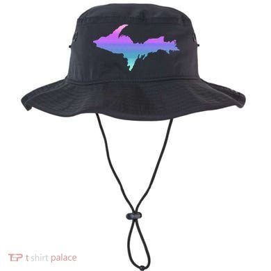 Up Upper Peninsula Michigan Ombre Yoopers 906 Bucket Hat