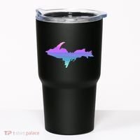 Up Upper Peninsula Michigan Ombre Yoopers 906 Tumbler thumb 0