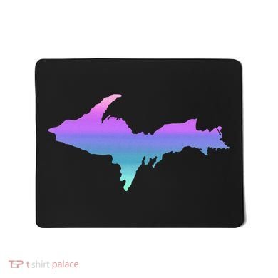 Up Upper Peninsula Michigan Ombre Yoopers 906 Mousepad