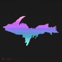 Up Upper Peninsula Michigan Ombre Yoopers 906 Baby Bodysuit thumb 2