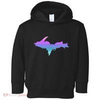 Up Upper Peninsula Michigan Ombre Yoopers 906 Toddler Hoodie thumb 0