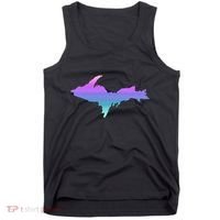 Up Upper Peninsula Michigan Ombre Yoopers 906 Tank Top thumb 0