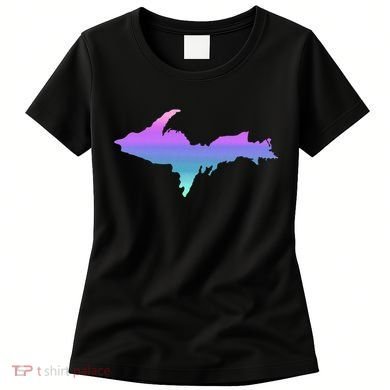 Up Upper Peninsula Michigan Ombre Yoopers 906 Women's T-Shirt