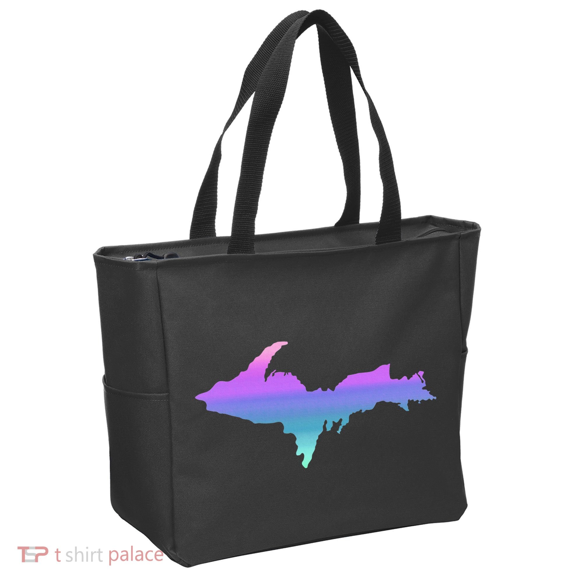 Up Upper Peninsula Michigan Ombre Yoopers 906 Tote Bag