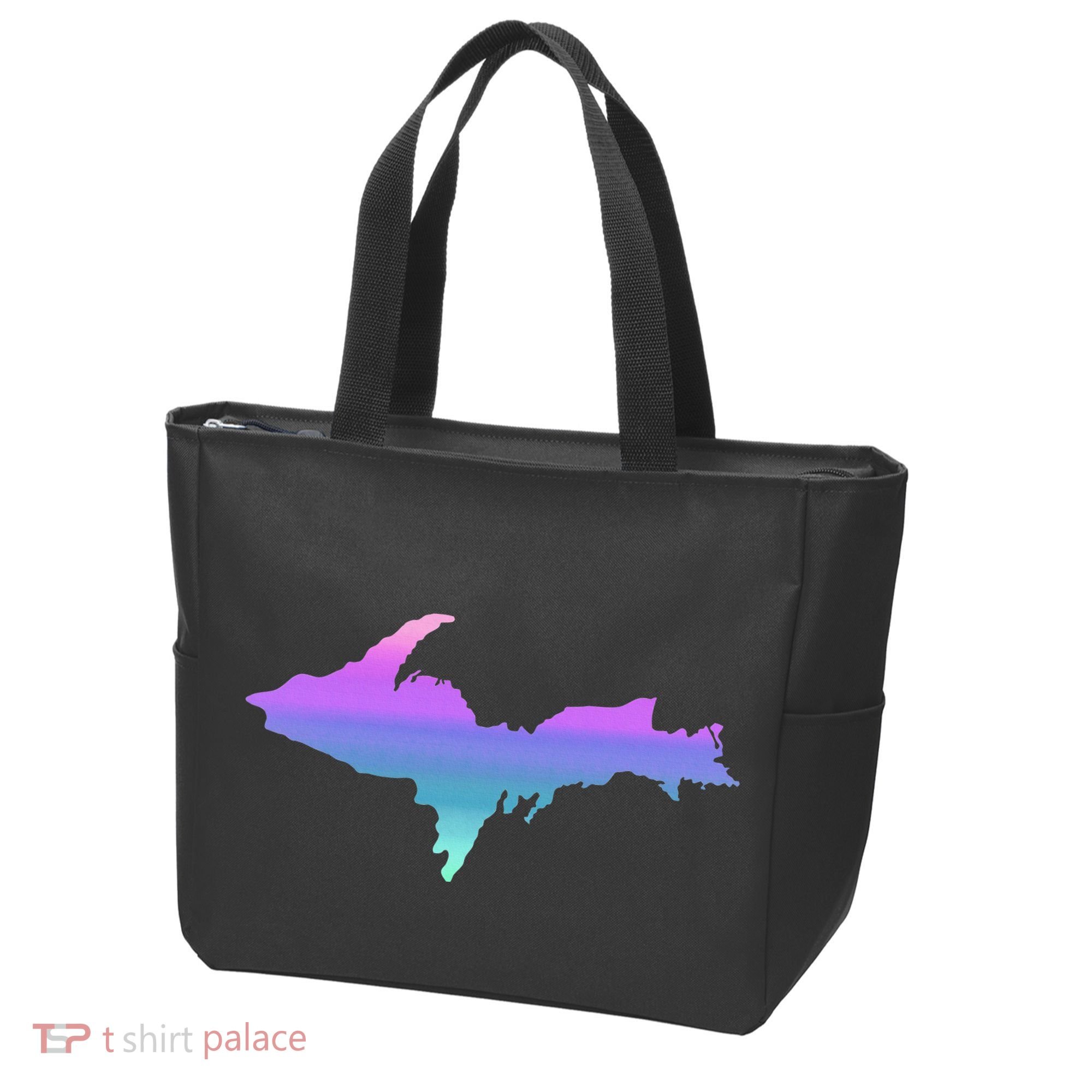 Up Upper Peninsula Michigan Ombre Yoopers 906 Tote Bag