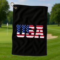 Usa Golf Towel thumb 1