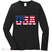 Usa Women's Long Sleeve Shirt thumb 0