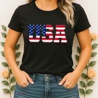 Usa Women's T-Shirt thumb 2