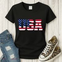 Usa Women's T-Shirt thumb 3