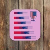 USA Soccer American Team Jersey Coaster thumb 0