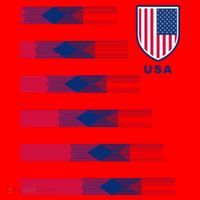 USA Soccer American Team Jersey Santa Hat thumb 1