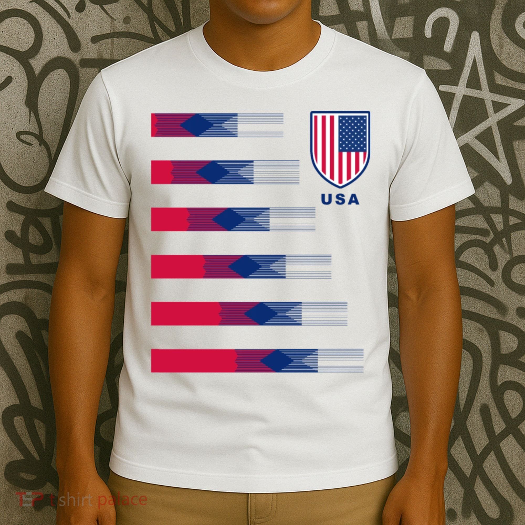 USA Soccer American Team Jersey T-Shirt