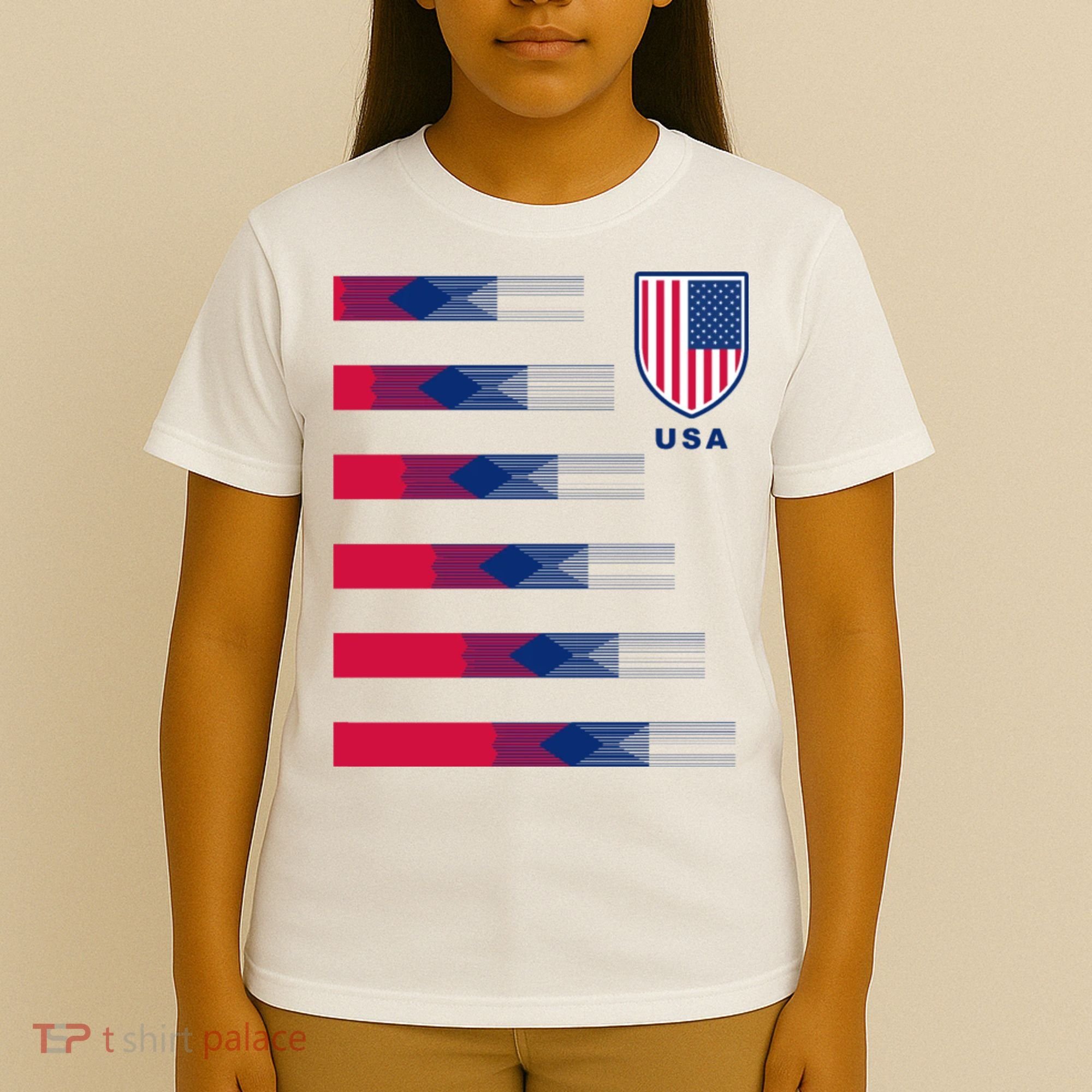 USA Soccer American Team Jersey T-Shirt