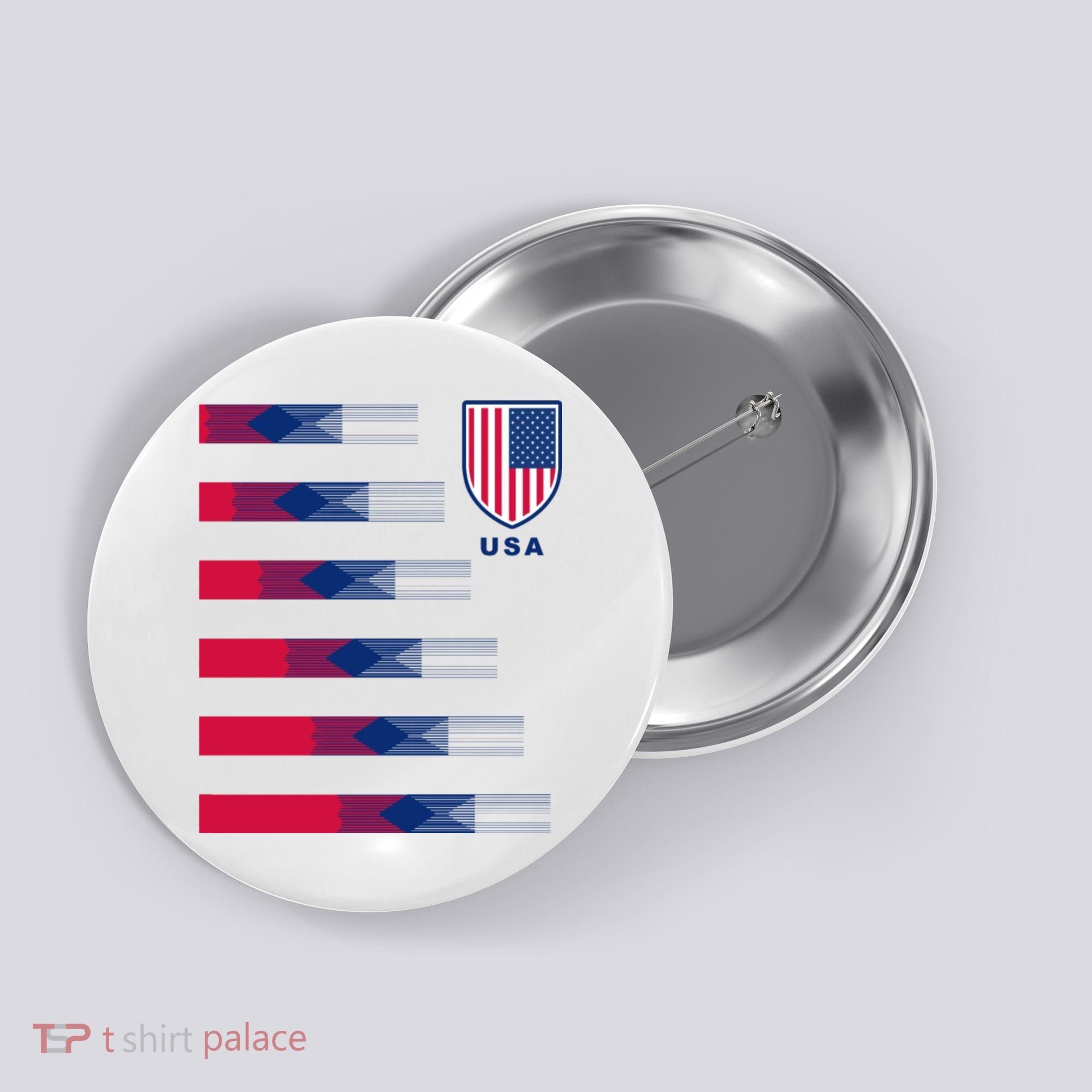 USA Soccer American Team Jersey Button