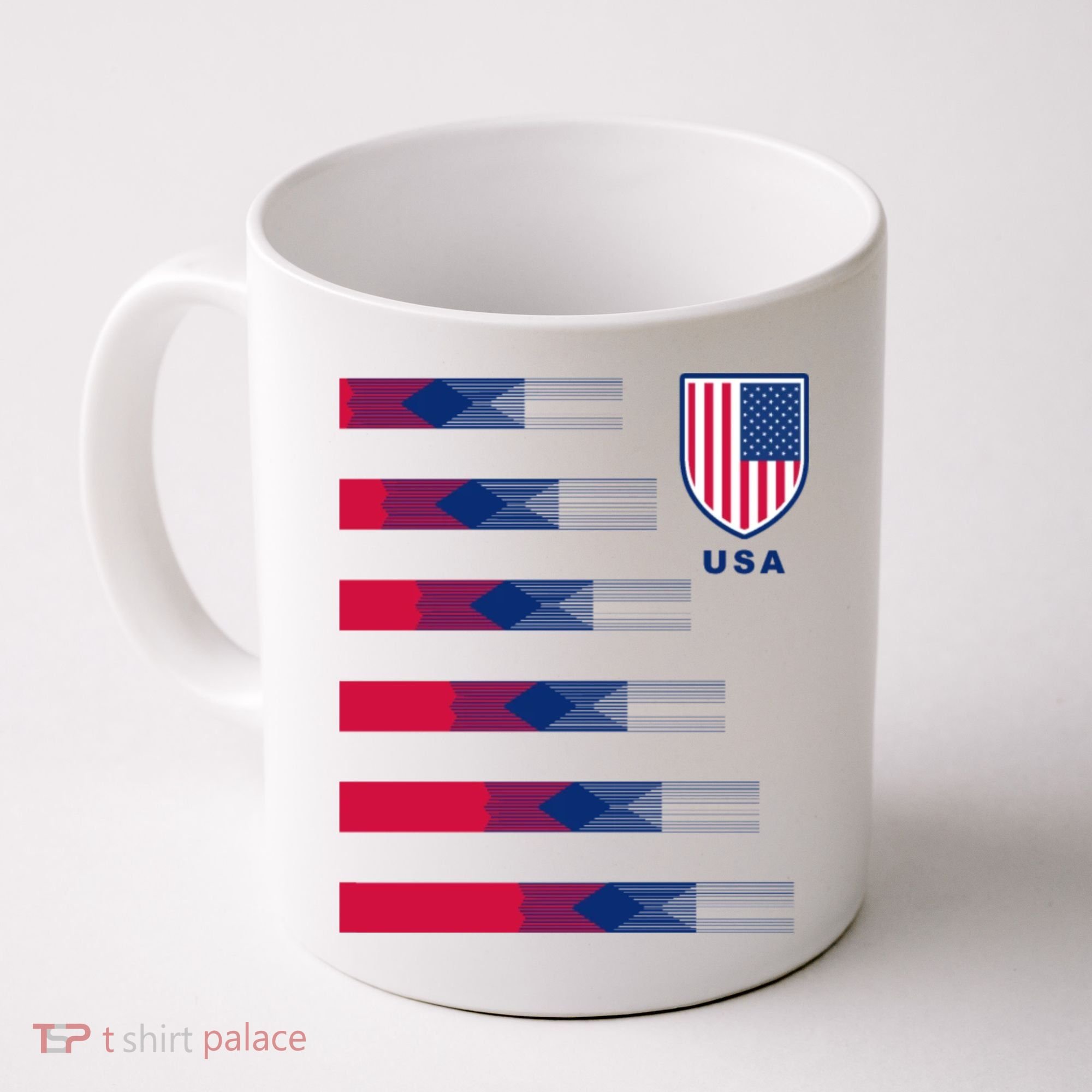 USA Soccer American Team Jersey Coffee Mug
