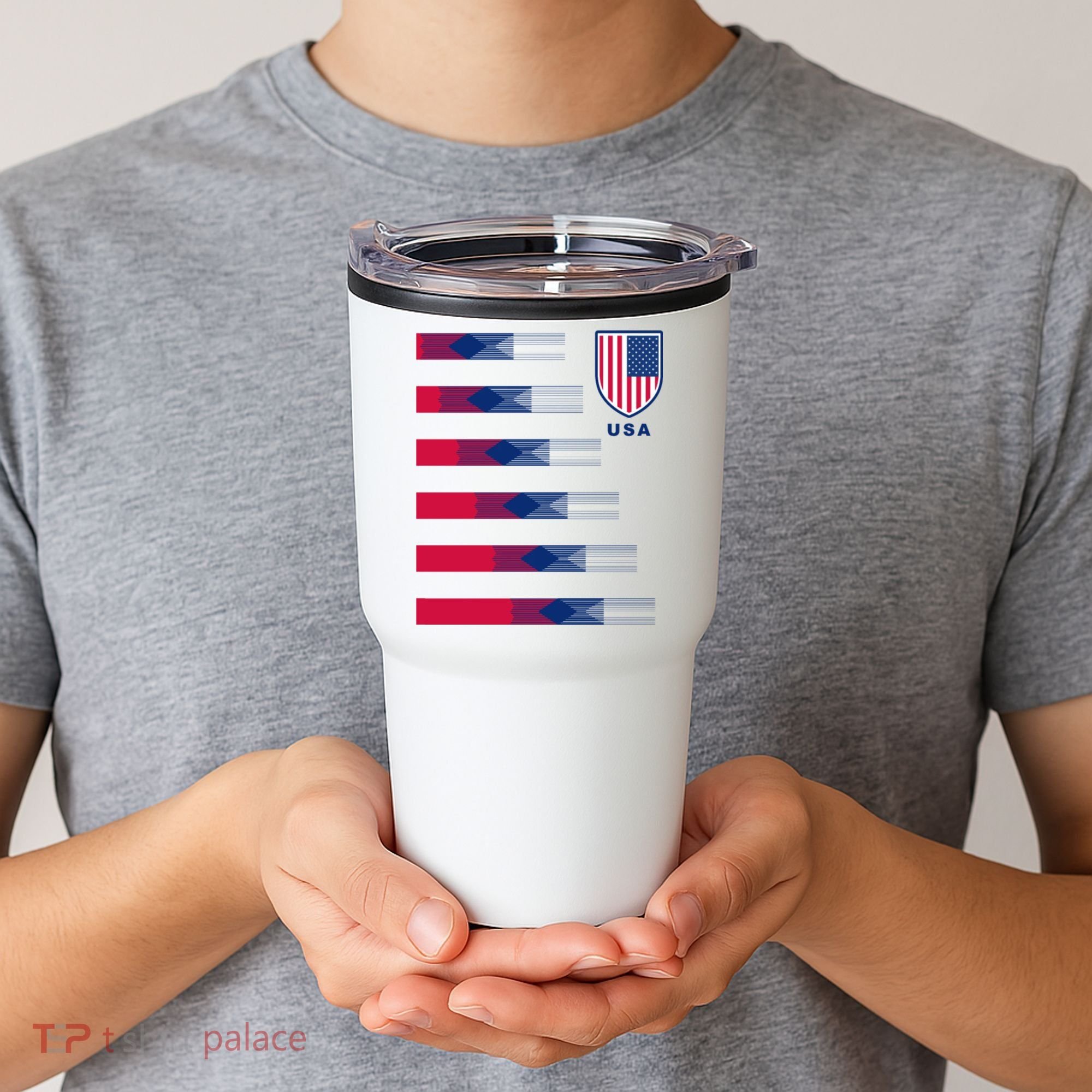 USA Soccer American Team Jersey Tumbler