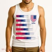 USA Soccer American Team Jersey Tank Top thumb 3